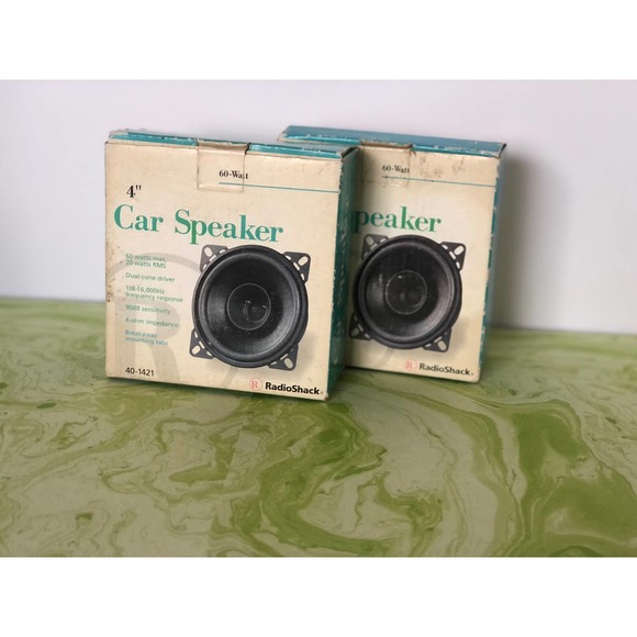 RADIO SHACK CAR SPEAKERS  2 / 5 inch # 1401041 - Picture 1 of 5